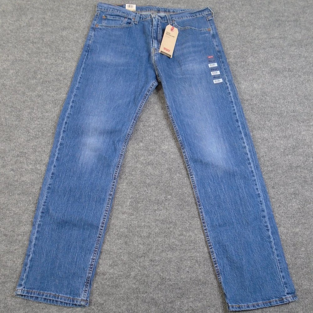 Levi's Men's 505 Straight Regular Fit Jeans 36x32
